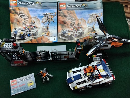 Lego agents 8634 turbocar - lego,