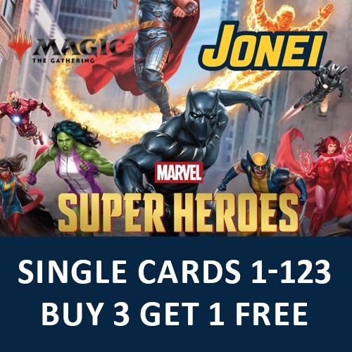 Mtg marvel super heroes single - super,