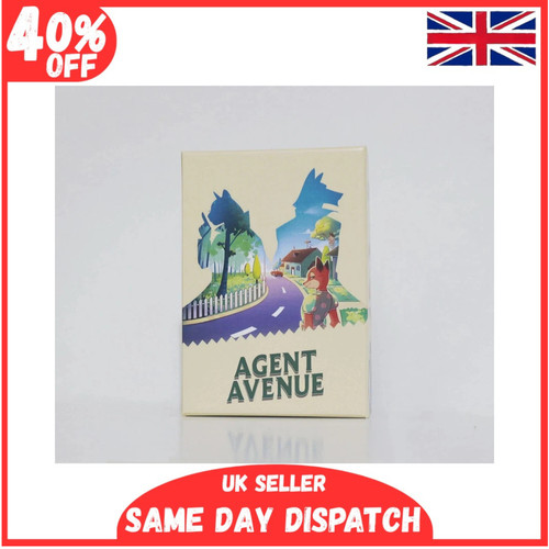 Agent avenue board game card - agent,