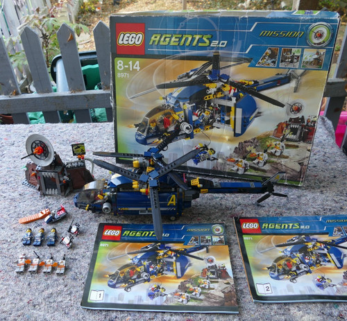 Lego agents rare aerial - lego,