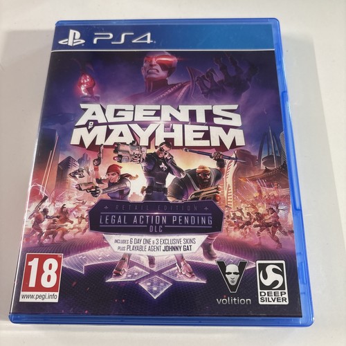 Agents mayhem ps4 - agents,
